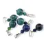 Pandantiv Azurit, sfere 10mm si 4mm