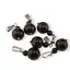 Pandantiv Bronzit, sfere 10mm si 4mm