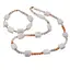 Set Colier si Bratara Piatra lunii sfere 5mm si cristale fatetate 10-12mm