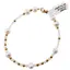 Bratara Cristal de stanca sfere fatetate 2-3mm si Perle de cultura 6mm