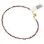 Bratara Granat Rhodolit, Spinel, Serafinit sfere fatetate 2mm
