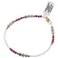 Bratara Rubin, Labradorit sfere fatetate 3-4mm si Cristal de stanca sfere fatetate 2-3mm