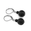 Cercei cu agatatoare Roca vulcanica, sfere 10mm si 4mm