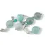 Pandantiv Amazonit Rusia, sfere 10mm si 4mm