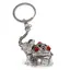 Breloc Feng Shui Amuleta cu elefant argintiu, 10cm