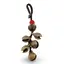 Breloc Feng Shui Amuleta cu nod mistic si clopotei de shaman, 11cm