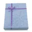 Cutie pentru cadou dreptunghiulara albastra, mare - 16x12cm