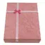 Cutie pentru cadou dreptunghiulara roz, mare - 16x12cm