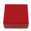 Cutie pentru cadou patrata rosie, 8cm
