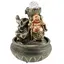 Fantana arteziana electrica, decoratiune Feng Shui pentru interior, Buddha vesel