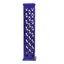 Suport ardere betisoare parfumate si conuri fumigatie perforat, turn albastru - 31cm