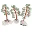 Copac decorativ Aventurin pe baza de cluster, 14-16cm