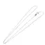Lant argint 925 rodiat, model clasic - 45cm