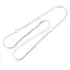 Lant argint 925 rodiat, model Snake lat - 45cm
