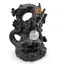 Suport ardere conuri parfumate cascada - backflow, Dragon cu sfera cu led