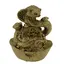 Statueta Feng Shui Sarpe incolacit in pepite si monede chinezesti - 7,2cm