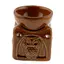 Vas aromaterapie din ceramica, Bufnita maro - 7,5cm