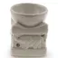 Vas aromaterapie din ceramica model elefant, bej - 8cm