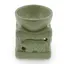 Vas aromaterapie din ceramica model elefant, verde deschis - 8cm