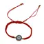 Bratara reglabila cu snur rosu si Ochi protector, 19mm