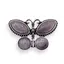 Brosa fluture cu Ametist, 44mm