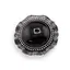 Brosa rotunda cu Onix, 45mm