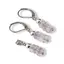 Set cercei cu agatatoare si pandantiv Ametrin discuri fatetate, 5-6mm