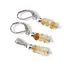 Set cercei cu agatatoare si pandantiv Citrin discuri fatetate, 5-6mm