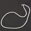 Colier Sidef alb sfere, 4mm