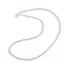 Colier Sidef roz sfere, 4mm