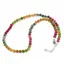 Colier Agat Turmalina multicolora sfere, 6mm