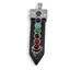 Pandantiv chakre Goldstone albastru sabie, 50mm