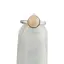 Inel reglabil Coral fosilic, 8mm