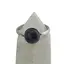 Inel reglabil Goldstone albastru, 8mm