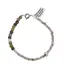 Bratara Labradorit sfere 3mm si Agat indian sfere 4mm cu elemente din Hematit
