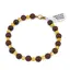 Bratara Obsidian mahon sfere 6mm si Citrin sfere 4mm