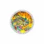 Abtibild sticker Feng Shui pentru protectie impotriva pericolelor cu 2 pauni 2025, mic