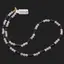 Colier Cuart roz sfere fatetate 4mm si Turmalina neagra discuri fatetate 5mm
