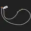 Colier Mix Berile sfere fatetate 2mm si Peridot briolete fatetate 6mm