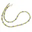 Colier Peridot discuri fatetate 4mm si Ametist discuri fatetate 6mm
