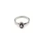 Inel din argint 925, model clasic cu cristal natural oval - Topaz mistic masura 56