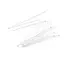 Accesoriu din Argint 925, tija cu bumb in capat, set 10 buc - 40x0,5mm