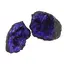 Geoda cuart de Maroc, medie - 5-6cm, mov-indigo