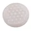 Selenit rotund gravat cu Floarea Vietii - 10cm