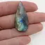 Cabochon Labradorit fatetat 40x18x7mm F2