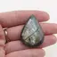 Cabochon Labradorit fatetat 40x28x7mm F74