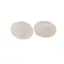 Cercei cu surub Cuart roz ovali, 16 x 12mm