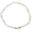 Colier Sidef crem rondele 6mm