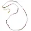 Colier Kunzit, Jad si Granat rhodolit sfere fatetate, 2mm