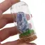 Cupola cu cristal natural Calcit albastru brut, 65mm